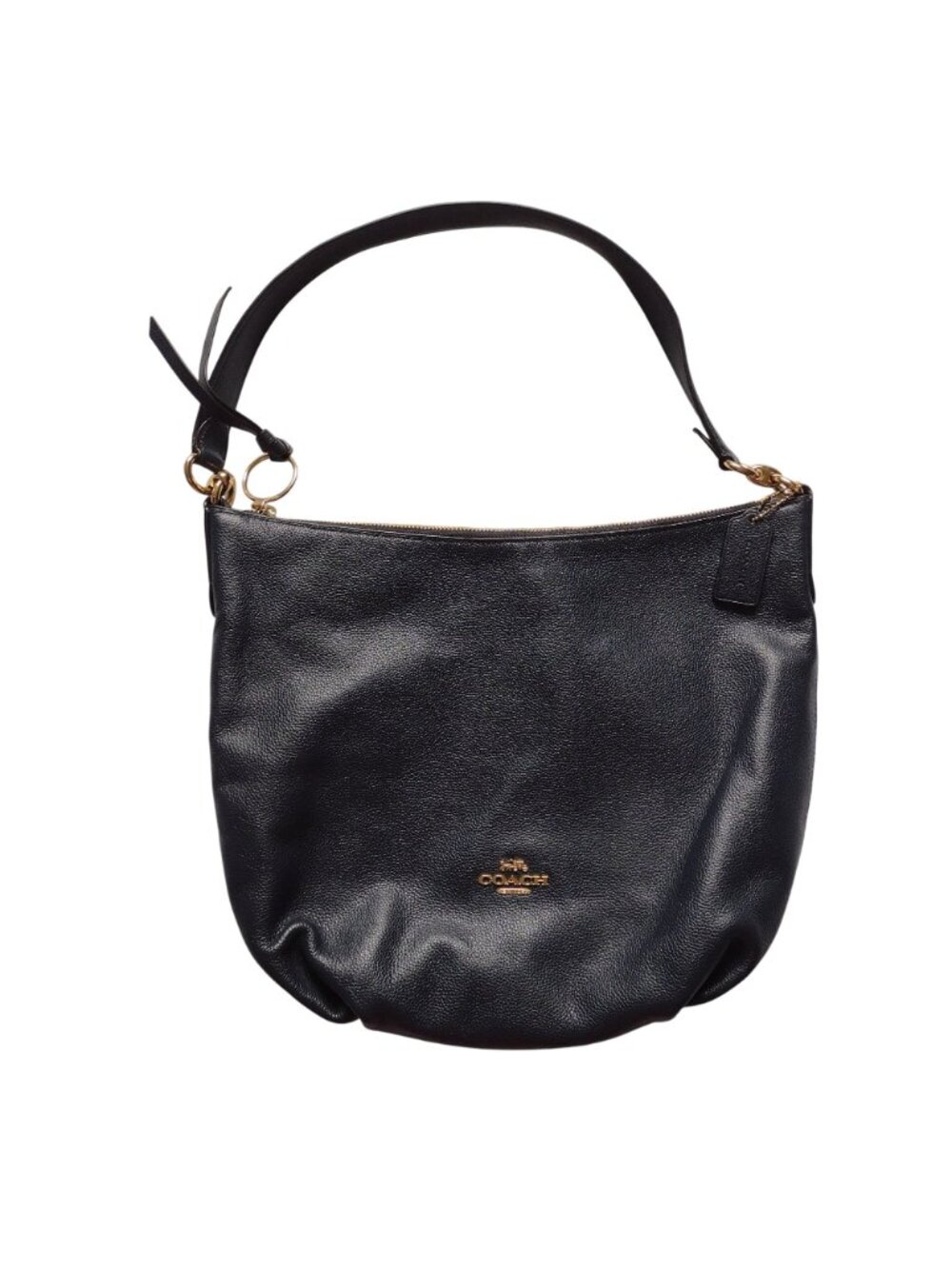 Coach Chelsea Hobo Bag in Navy Pebbled Leather High Quality Purse - Picture 11 of 11